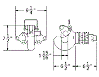 SP-1964 | SP-1964 Wallace Forge 15 Ton Swivel Mounted Pintle Hook for Commercial Trucks NOS (1).gif