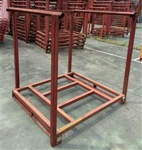 SP-2590 | SP-2590  Portable Stack Rack Nesting Pallet Stacker Rack Warehouse Red 3k Cap (2).jpg