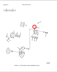 SP-2699 | SP-2699 M1009 CUCV Disc Brake Caliper (1).png