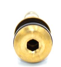  TI-1843 Valve Stem 5/8 Inch - 1 1/2 Inch Straight Brass Clamp in Tubeless