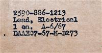 SP-558 | SP-558  Cable Special Purpose Electrical Howitzer M-109 Series M-60 Series (5).JPG