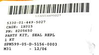 SP-592 | SP-592  Front Hydraulic Frame Tilt Cylinder Seal Kit Telescopic JLG Telehandler (3).JPG