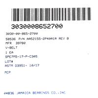 SP-594 | SP-594  V Belt Aircraft Application (4).JPG