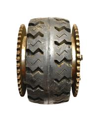 SP-685 | SP-685  Drive Wheel and Tire with Sprockets 1 Inch Diameter Sprocket (4).JPG