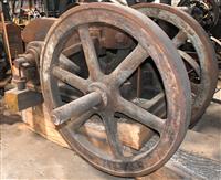 SP-698 | SP-698  Metal Shear Lever Action Metal Shear Flywheel Vintage (6).JPG