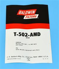 SP-704 | SP-704  Filter Fluid Element Baldwin Filters Set of 2 Aircraft Application (1).JPG
