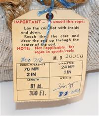 SP-813 | SP-813  Rope Grade A Manila 300 Feet Long 1 Inch Diameter Spool Reel (4).JPG