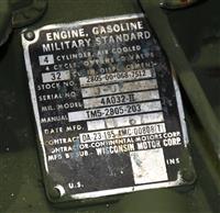 SP-926 | SP-926  Generator 120 Volt DC Gen-Set Model MEP-021A MEP021A 3 KW Military Standard Gas Engine 4A032 (12).JPG