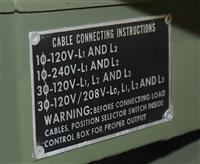 SP-926 | SP-926  Generator 120 Volt DC Gen-Set Model MEP-021A MEP021A 3 KW Military Standard Gas Engine 4A032 (18).JPG