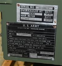 SP-926 | SP-926  Generator 120 Volt DC Gen-Set Model MEP-021A MEP021A 3 KW Military Standard Gas Engine 4A032 (8).JPG
