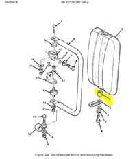 HM-1883 | Sleeve Spacer Side View Mirror Assembly Dia1.JPG