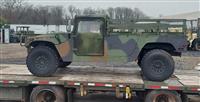 M998 Two Man HMMWV with Soft Top and Rear Troop Seat - Camo Paint Scheme 
