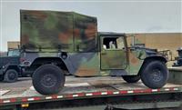 M998 Two Man HMMWV with Soft Top and Rear Cover - Camo Paint Scheme 