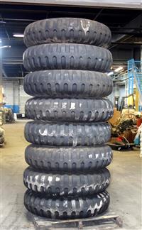 TI-169 | TI-169  Military Tread Tire 11.00x20 Mounted on 10 Hole Budd Wheel (Lot Sale) USED) (3).JPG