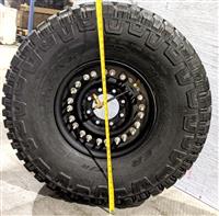 TI-1835 | TI-1835 Goodyear Wrangler MTR 37x12.50R16.5LT Tire Mounted on 24 Bolt Rim with CTIS - 100 Tread HM (1).jpg