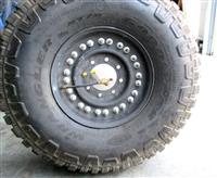 TI-1835 | TI-1835 Goodyear Wrangler MTR 37x12.50R16.5LT with Rim CTIS 100 Tread (2).JPG