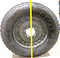 TI-1839 | TI-1839 Goodyear G275 MSA 33565R22.5 with Unimount 18 Bolt Rim 100 Tread Tire (20).jpg