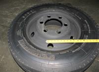 TI-1844 | TI-1844 Michelin XTE 2 285-70R19.5 with 6 Lug Budd Style Rim 100% Tread  (5).JPG
