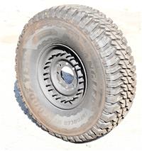 TI-1876 | TI-1876  Goodyear Wrangler Enforcer MT 37x12.50R16.5LT Mounted on 24 Bolt Rim 100% Tread HMMWV (2).JPG