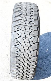 TI-1876 | TI-1876  Goodyear Wrangler Enforcer MT 37x12.50R16.5LT Mounted on 24 Bolt Rim 100% Tread HMMWV (8).JPG