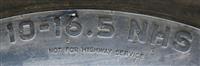 TI-1885 | TI-1885  Tire Titan HD 2000 II 10-16.5 NHS on 7 Hole Rim Industrial Tire Skid (5).JPG