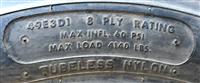 TI-1885 | TI-1885  Tire Titan HD 2000 II 10-16.5 NHS on 7 Hole Rim Industrial Tire Skid (8).JPG