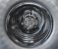 TI-1902 | TI-1902  Michelin XZL 39585R20 Tire 65% Tread Mounted on 6 Bolt 10 Stud Rim Lot of 6 (18).JPG