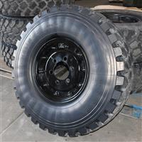 TI-1902 | TI-1902  Michelin XZL 39585R20 Tire 65% Tread Mounted on 6 Bolt 10 Stud Rim Lot of 6 (4).JPG