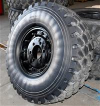 TI-1902 | TI-1902  Michelin XZL 39585R20 Tire 65% Tread Mounted on 6 Bolt 10 Stud Rim Lot of 6 (5).JPG