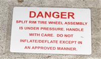 TI-261 | TI-261  General 14.00R20 Tire 100% Tread Mounted on 20 Stud 10-Hole Hub Pilot Rim CTIS (13).JPG