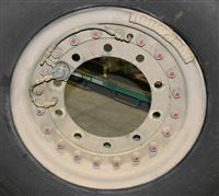 TI-261 | TI-261  General 14.00R20 Tire 100% Tread Mounted on 20 Stud 10-Hole Hub Pilot Rim CTIS (24).JPG