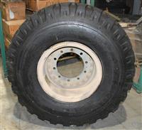 TI-261 | TI-261  General 14.00R20 Tire 100% Tread Mounted on 20 Stud 10-Hole Hub Pilot Rim CTIS (3).JPG