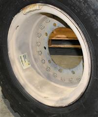 TI-261 | TI-261  General 14.00R20 Tire 100% Tread Mounted on 20 Stud 10-Hole Hub Pilot Rim CTIS (8).JPG