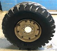 TI-380 | TI-380  Goodyear Wrangler RT II 16.5 36x12.5x16.5 With Run Flat Insert Mounted on Rim (Used)  (3).jpg