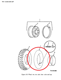 TI-688 | TI-688 11.00-20, 11.00 X 20 Heavy Duty Truck Tire Inner Tube (label).PNG