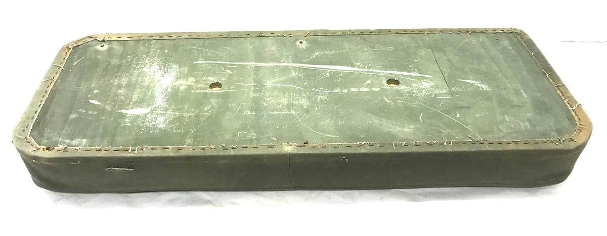 9M-790 | 9M-790  Passenger Seatback Rest Cushion, Green Canvas (USED) (10).jpeg